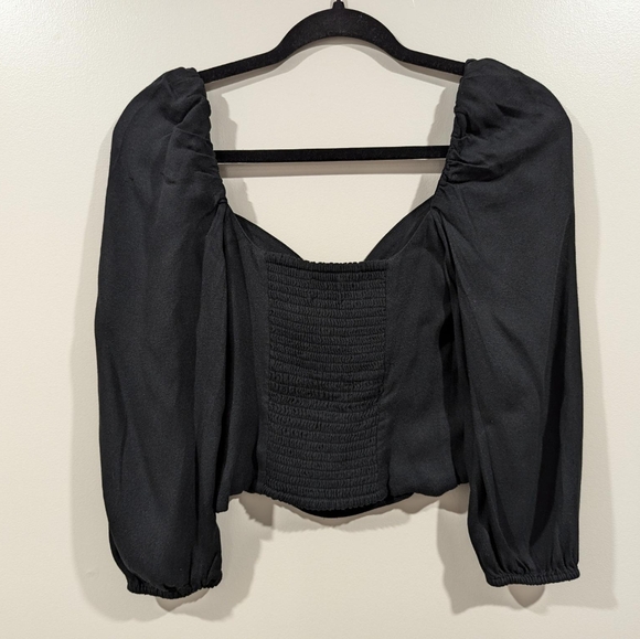 Wilfred Novella Cropped Blouse Sz. XS - Picture 3 of 3